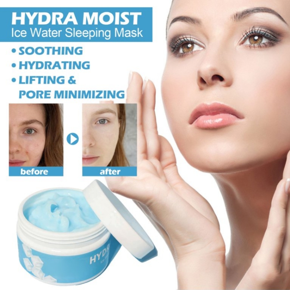 Ice water facial sleeping mask